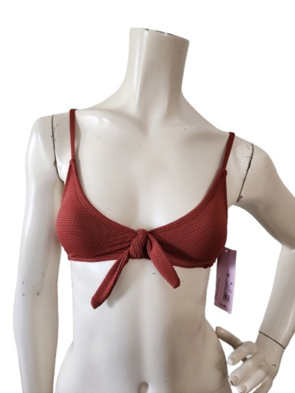 Wild Fable Bikini Top Womens XXS Rust Red NEW